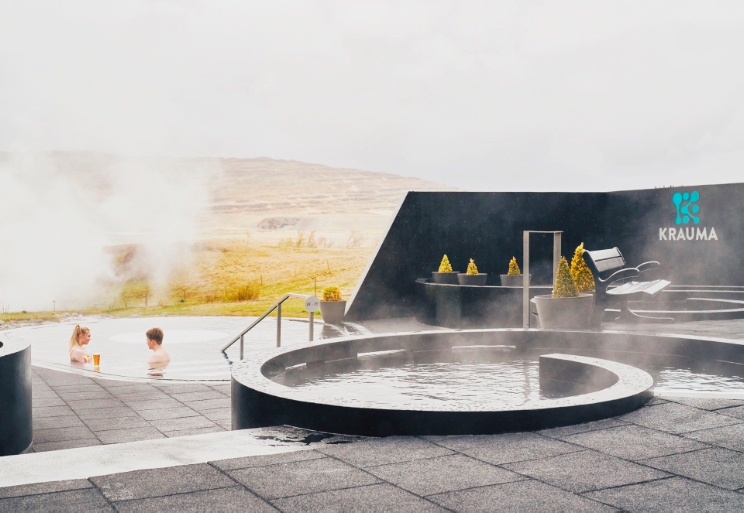West Iceland - Snæfellsnes - Krauma Baths.